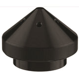 T-H Marine GFEL-LG-BK-DP G-Force Eliminator Trolling Motor Prop Nut for Lowrance Ghost - Black