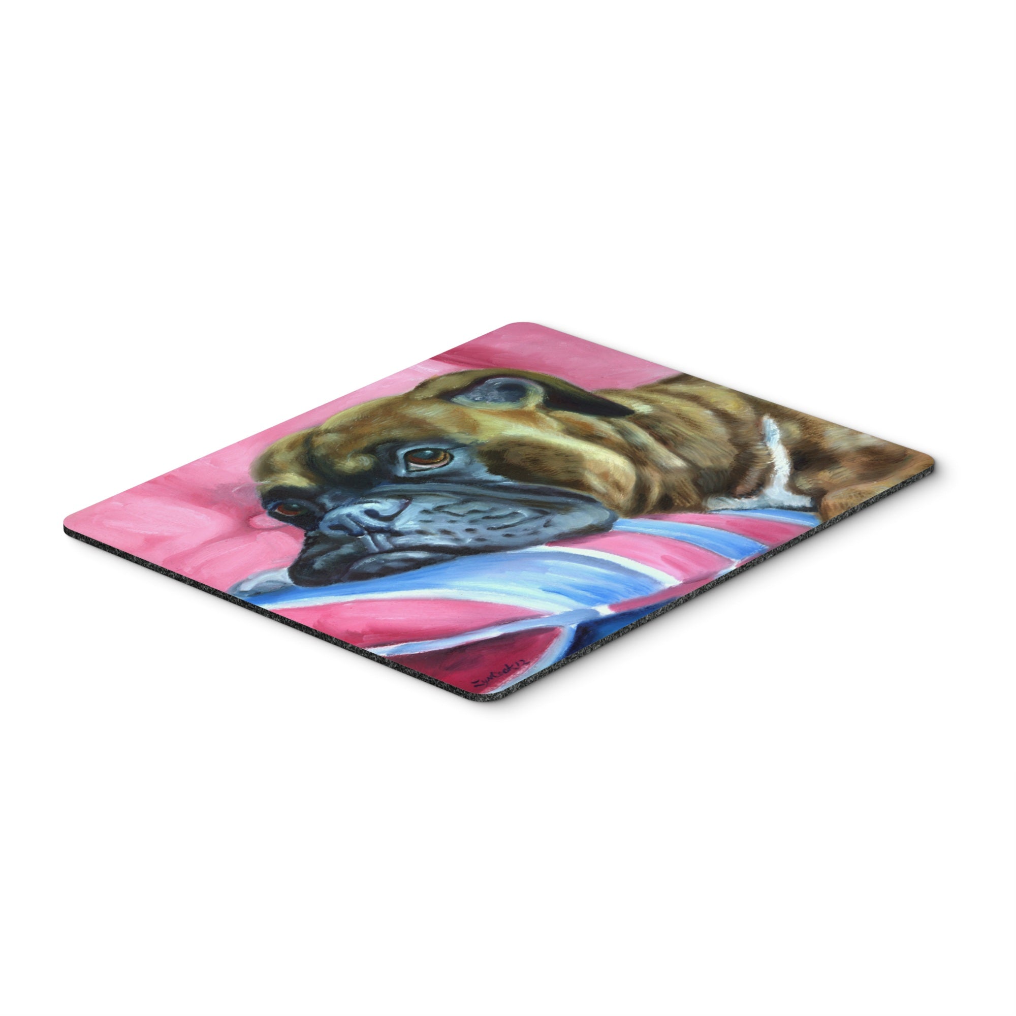 Caroline'S Treasures Fawn Boxer Mouse Pad/Hot Pad/Trivet (7347Mp)
