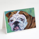 Admiral The English Bulldog Greeting Cards And Envelopes Pack Of 8