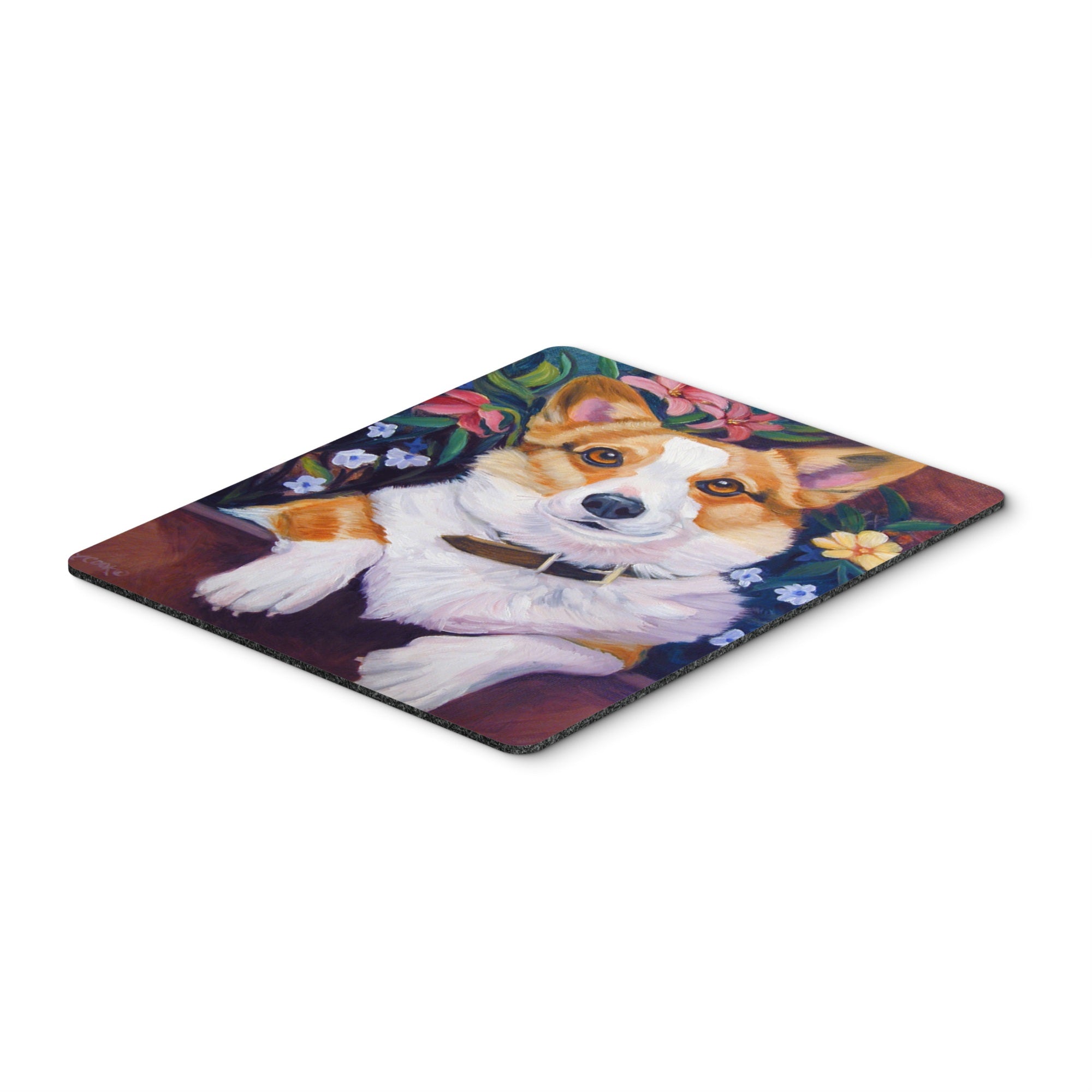 Caroline'S Treasures Can I Help You Corgi Mouse Pad, Hot Pad Or Trivet, Multicolor (7362Mp)