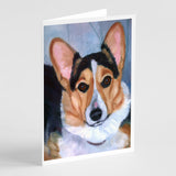 Pembroke Corgi Seriously Greeting Cards And Envelopes Pack Of 8