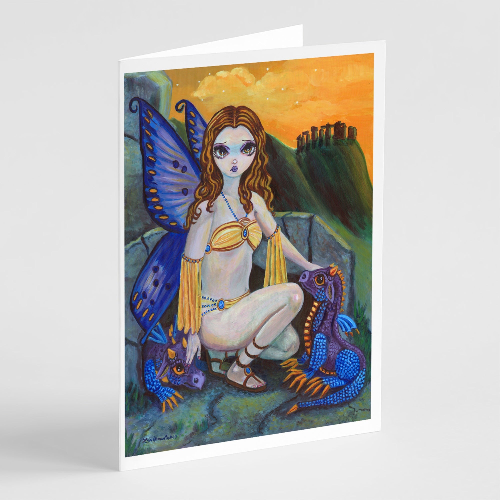 Fairy Foundlings Greeting Cards And Envelopes Pack Of 8