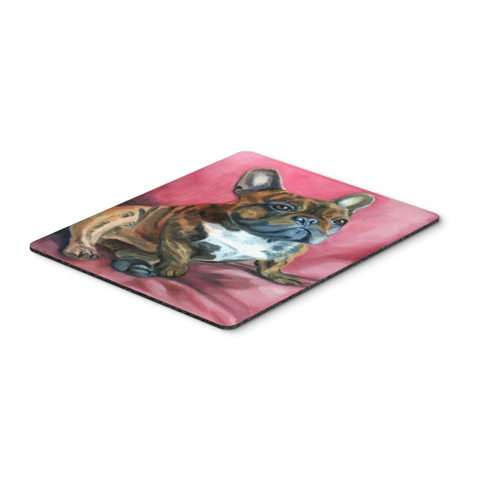 Caroline'S Treasures French Bulldog Snuggle Mouse Pad, Hot Pad Or Trivet, Multicolor (7379Mp)