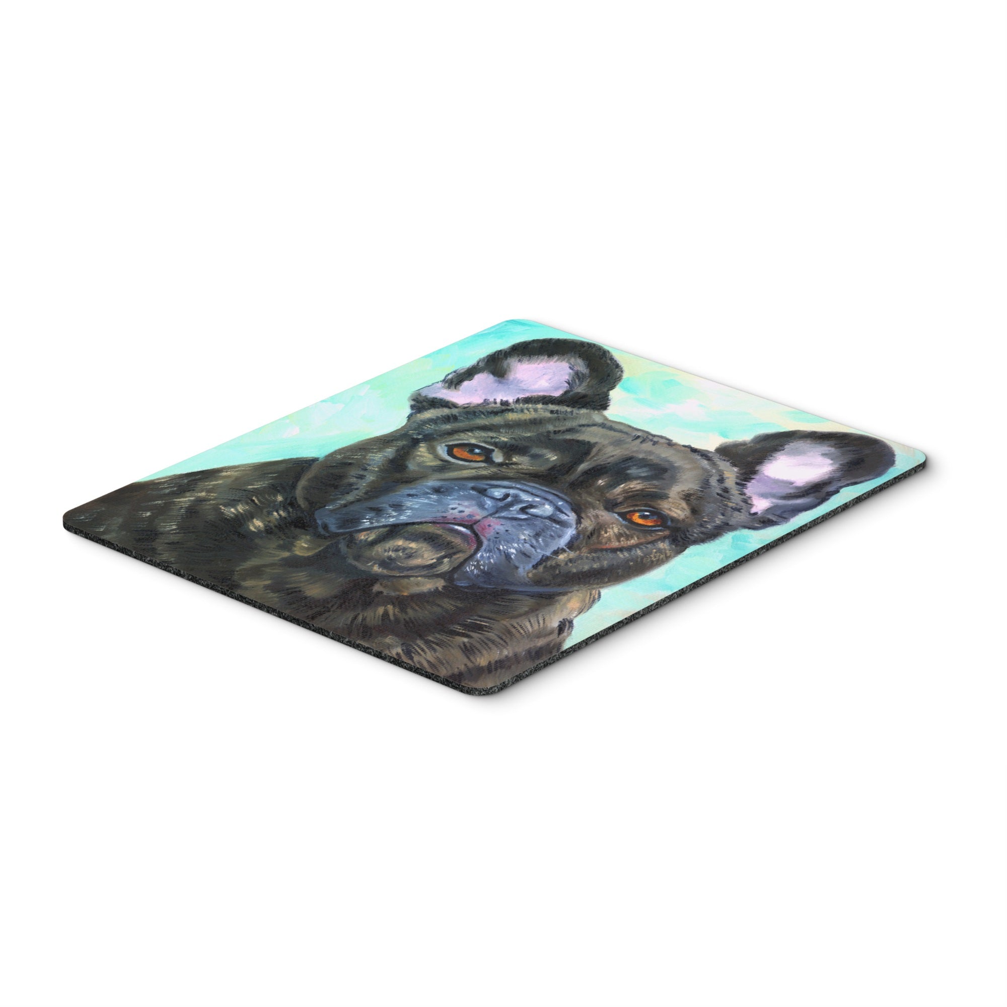 Caroline'S Treasures French Bulldog Looking At You Mouse Pad, Hot Pad Or Trivet, Multicolor (7380Mp)