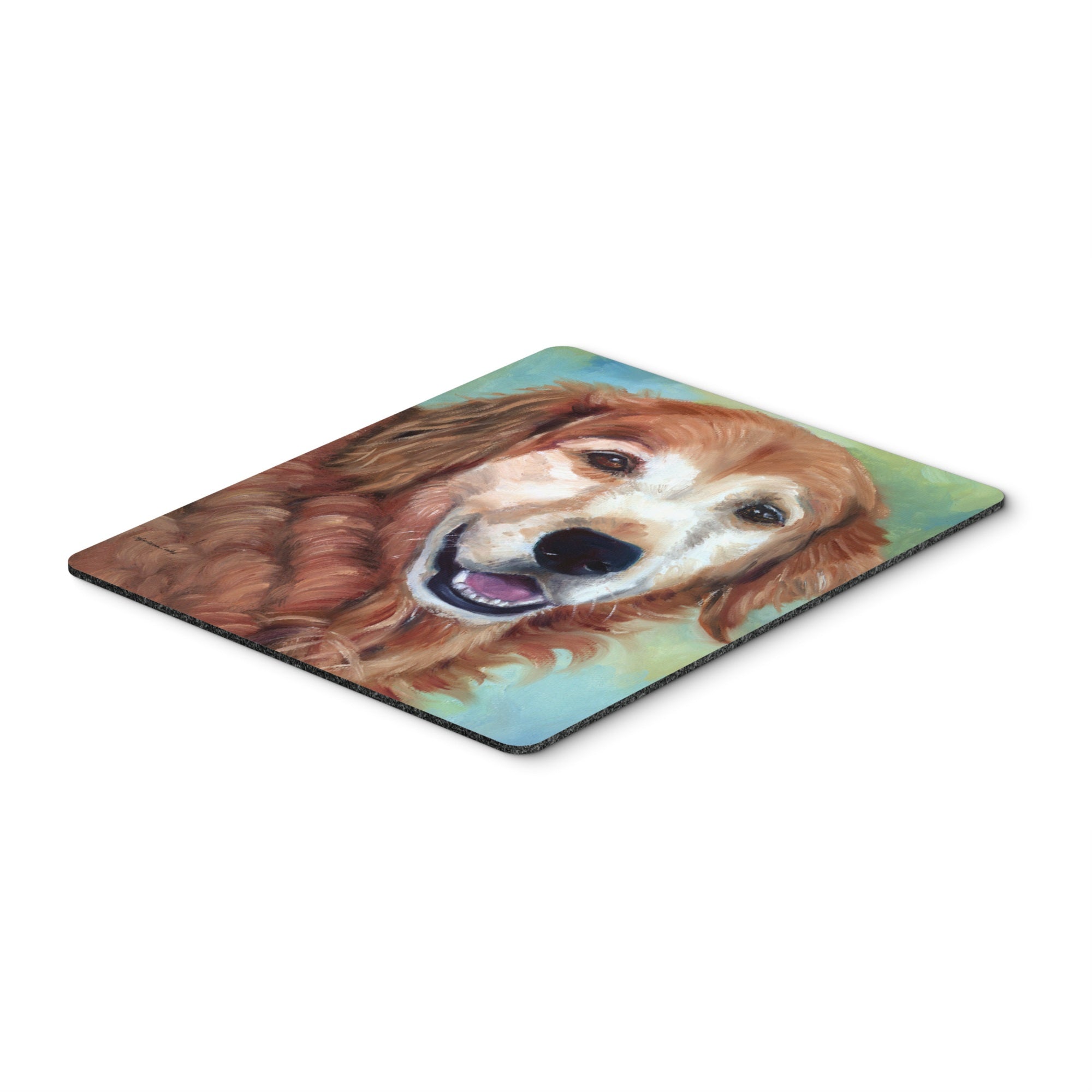 Caroline'S Treasures Golden Retriever Good Boy Mouse Pad, Hot Pad Or Trivet, Multicolor (7383Mp)