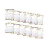Hanging Confetti Pattern Storage/Book Bag, 10.5 x 12.5, 6 Per Pack, 2 Packs