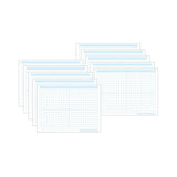 Smart Poly PosterMat Pals Space Savers, 1/2 grid Blocks 468 Blocks, Pack of 10
