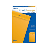 Clasp Envelopes, 9 x 12, Pack of 100