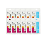 Self-Adhesive Name Badges, Hello, Blue, 100 Per Pack, 12 Packs