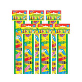 Colorful Crayons Bolder Borders, 35.75 Per Pack, 6 Packs