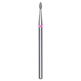 DIAMOND NAIL DRILL BIT, "DROP", RED, HEAD DIAMETER 1.6/4MM (FA40R016/4) - STALEKS™