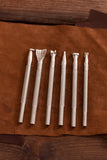 Embossing Tool Set (without Swivel Knife), 6 Parts