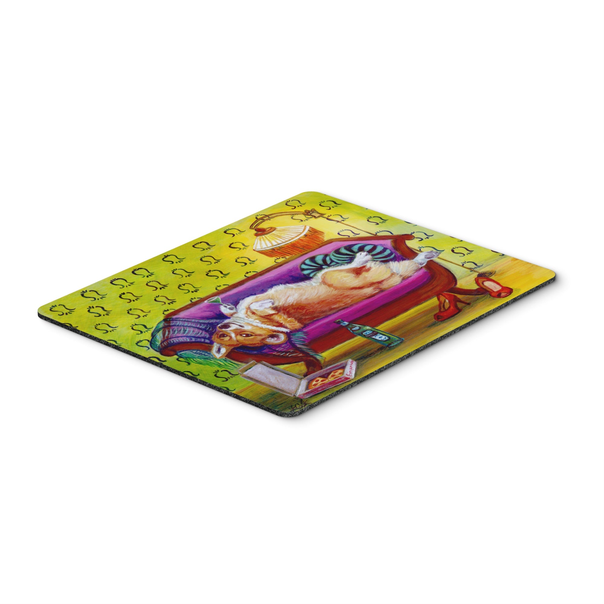 Caroline'S Treasures Desk Artwork Mouse Pad , Multicolor , 7.75X9.25 (7406Mp)