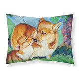 Caroline'S Treasures Corgi Momma'S Love Printed, Polyester Envelope Closure Pillowcase, Standard, Multicolor