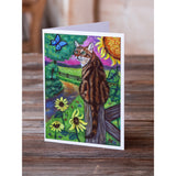 Bengal Cat Greeting Cards And Envelopes Pack Of 8
