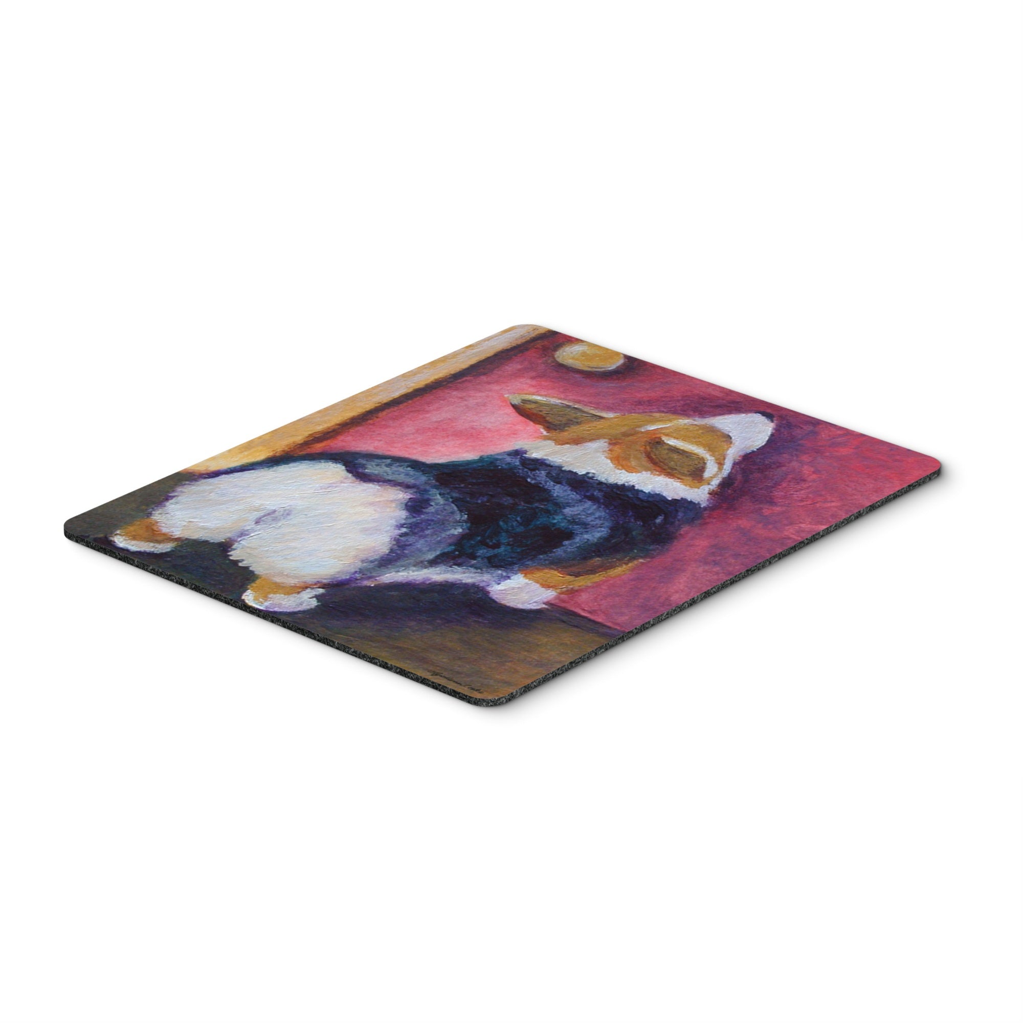 Caroline'S Treasures Corgi Let Me In Mouse Pad, Hot Pad Or Trivet, Multicolor (7427Mp)