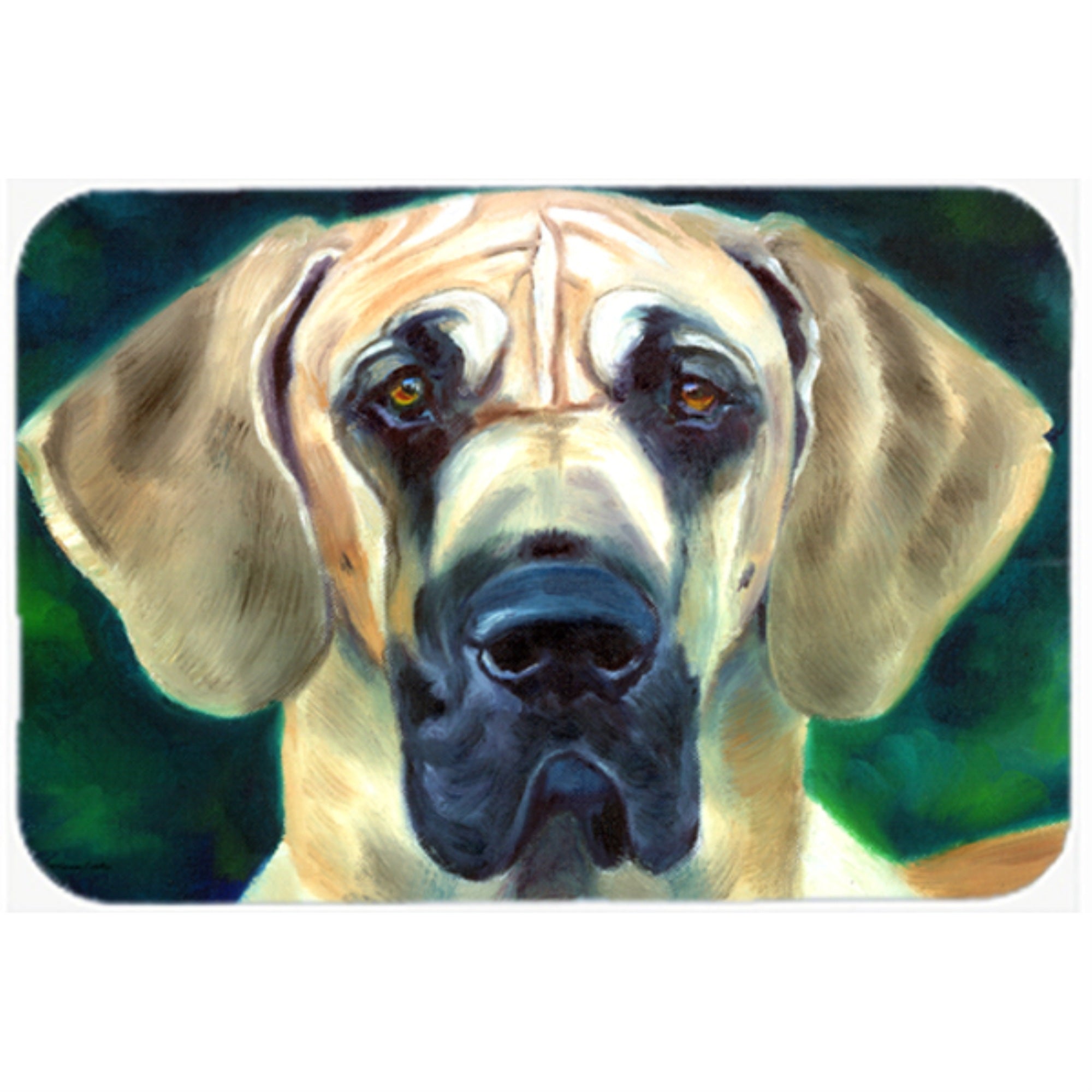 Caroline'S Treasures Desk Artwork Mouse Pad , Multicolor , 7.75X9.25 (7444Mp)