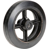 Global Industrial™ 8 X 2 Mold-On Rubber Wheel - Axle Size 5/8