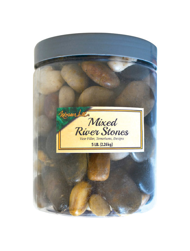 River Stones Mixed 5Lb (Pack Of 1)