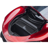 Mclaren Speedtail Volcano Red Metallic With Black Top And Suitcase Accessories 1/18 Model Car By Autoart