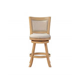 Melrose Swivel Counter Stool [Ivory Wire-Brush]