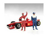 Racing Legends 90s Figures A and B Set of 2 for 1/18 Scale Models by American Diorama