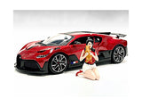 Girls Night Out Gigi with Cat Figurine for 1/24 Scale Models by American Diorama