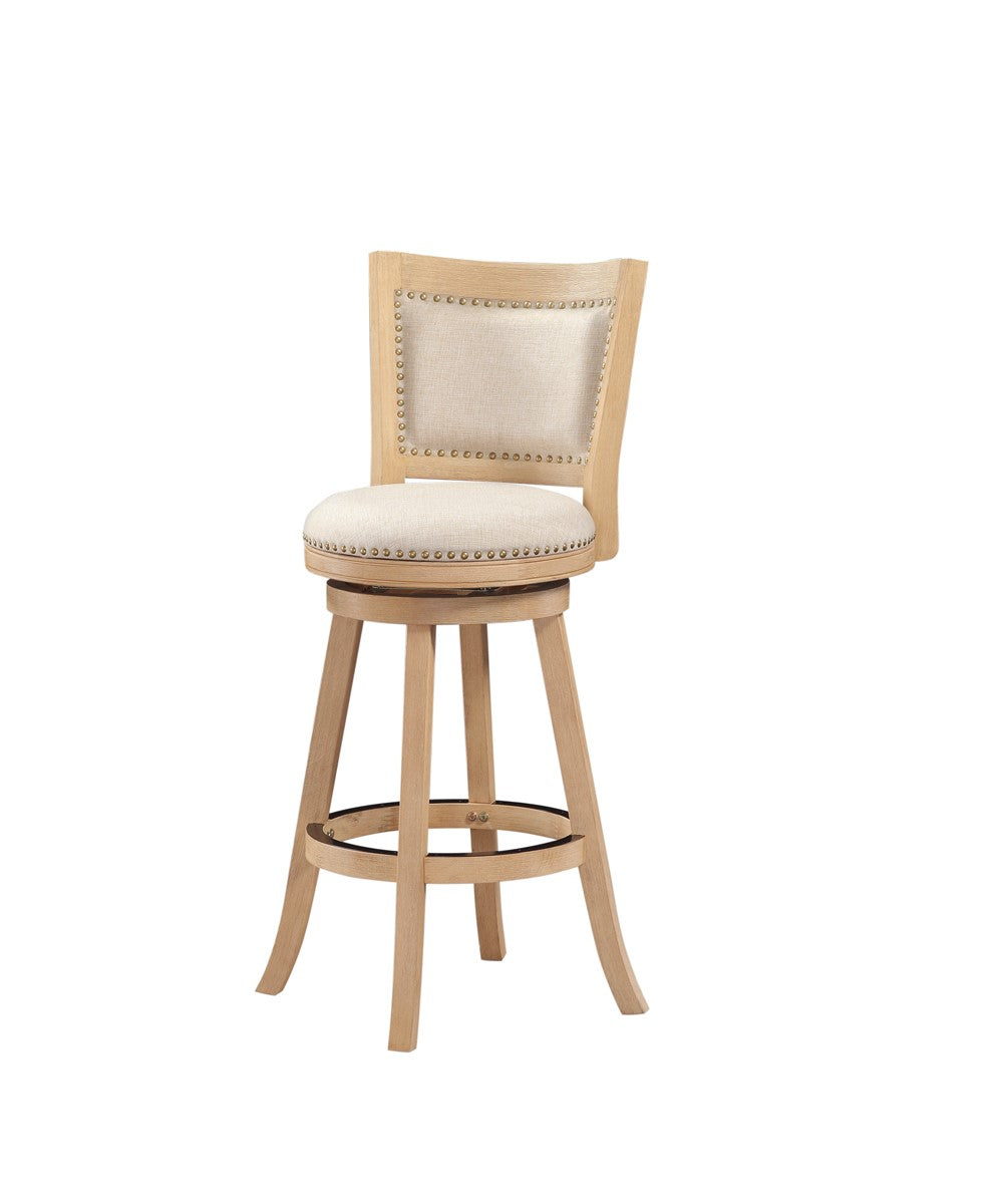 29 Melrose Barstool [Driftwood Cream Wire-Brush And Ivory]