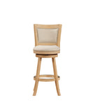 29 Melrose Barstool [Driftwood Cream Wire-Brush And Ivory]