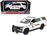 2025 Chevrolet Tahoe PPV with Light Bar RCMP Royal Canadian Mounted Police White Law Enforcement and Public Service Series 1