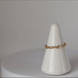 Mystical Rose Ring 14k Yellow Gold