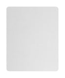 Hardback Shallow Drum Lampshade White Linen Fabric, 14x14x7