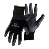 Gloves Palm Blk/Gry Xl (Pack Of 12)