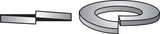 Splt Lck Wsh Y Gr.8 7/16 (Pack Of 1)