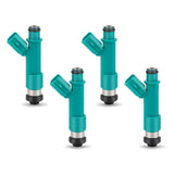 Set of 4 Fuel injector for Toyota 2004-2013 Camry Matrix Corolla RAV4 Scion 2008-2015 tC xB l4 2.4L