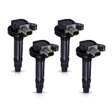 Set of 4 Ignition coil For Lincoln MKS MKT Ford Taurus SHO Flex V6 3.5L