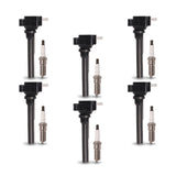 Set of 6 Ignition coil + Spark Plug for Ford 2017-2019 Expedition F-150 Lincoln 2018-2019 Navigator V6 3.5L