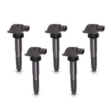 Set of 5 Ignition coil For Porsche 2003-2006 Cayenne Turbo 4.5L V8