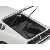 1973 Toyota Celica Liftback 2000Gt (Ra25) Rhd (Right Hand Drive) White With Red And Black Stripes 1/18 Model Car By Autoart