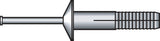 Nylon Anc Truss 1/4X3/4 (Pack Of 1)