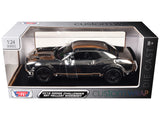 2018 Dodge Challenger SRT Hellcat Widebody Chrome Custom Wrap Series 1/24 Diecast Model Car by Motormax