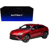 Lamborghini Urus Rosso Efesto Pearl Red 1/18 Model Car By Autoart