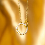 Open Circle Necklace