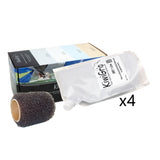 Kiwigrip Grey 4 Liter Pouch And Roller