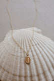 14k Dainty Miraculous Medal Necklace