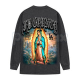 FB County Graphic Long Sleeve Tee – Authentic West Coast Streetwear, Premium Gildan 5400 Heavy Cotton Long Sleeve