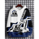 Scaffold Surge Hoodie – Realistic High-Visibility Scaffolder Graphic Hoodie