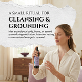 Sacred Space Smudge Spray – 4 oz Cleansing & Purifying Mist