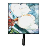 Caroline'S Treasures 8001Sh4 Flower-Magnolia Leash Holder Or Key Hook, Small, Multicolor