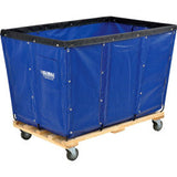 Global Industrial™ Kd 20 Bushel Blue Vinyl Basket Bulk Truck